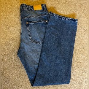 Zara wide leg jeans size 6